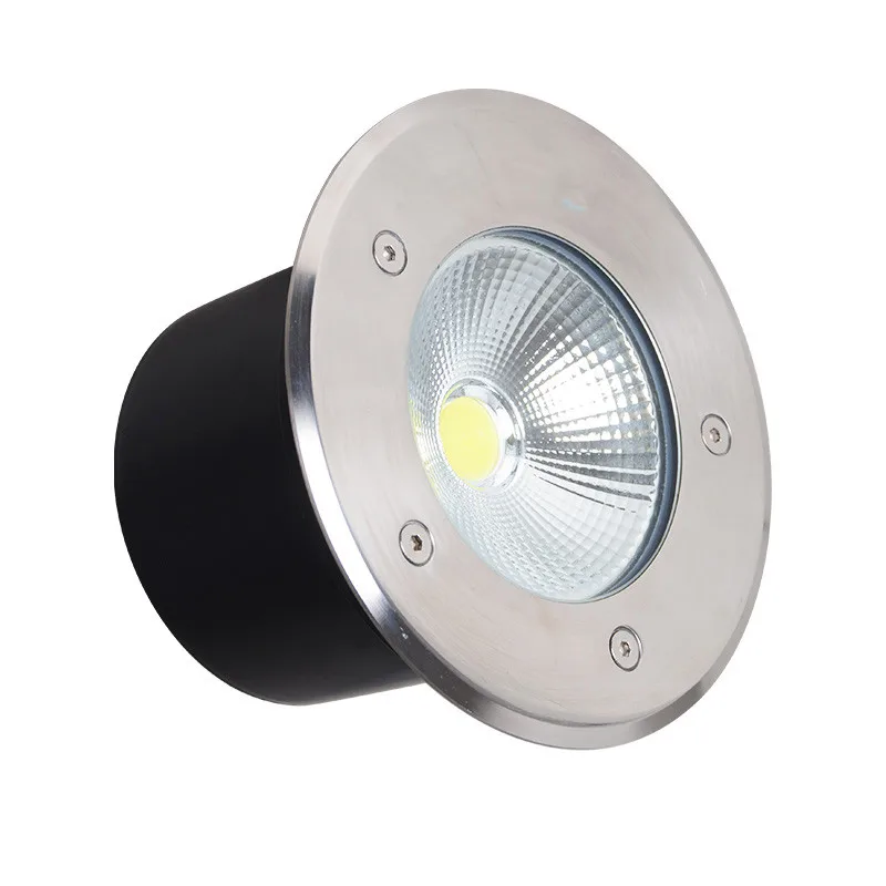 High Power 20W 25W COB LED Underground Lamps LED Recessed Floor Buried Lights AC85-265V/DC12V Outdoor Waterproof Lighting