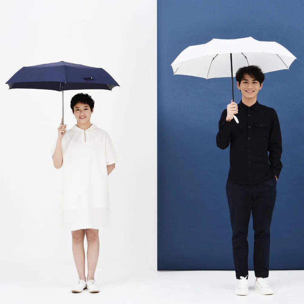 Tiohoh Канада клен автоматический зонт для мужчин и женщин ветрозащитный японский стиль три складные зонты дождь деревянная ручка Paraguas