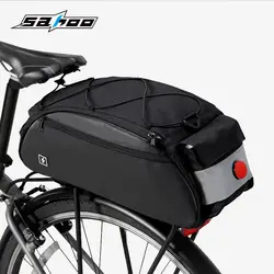 Велосипедная сумка 10л седло задний подседельный багажник с задним светом Светоотражающая Горная дорога велосипед сумка