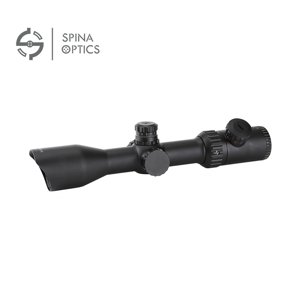 

spina optics Reticle Red Green illumination 3-12x42 SF Magnification Tactical Rifle Scope Adjustable Objective Lens Airsoft