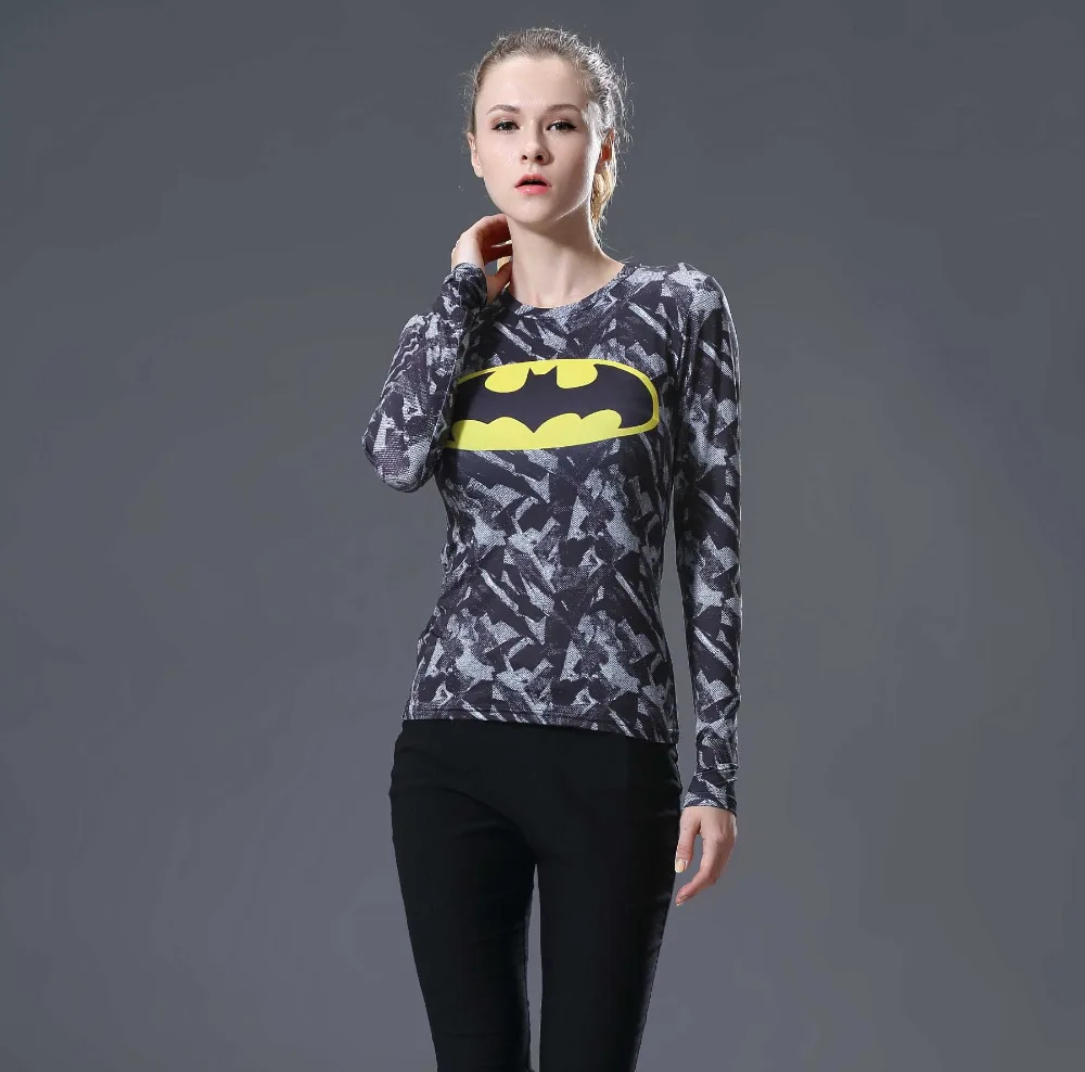 Women's Batman T shirt Superhero Costume Superman T Shirt