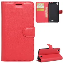 

Lichi Skin Leather Phone Case For Homtom HT16 Wallet Card Slots Money Slots Multi-Function Cover Cases Accessories Part