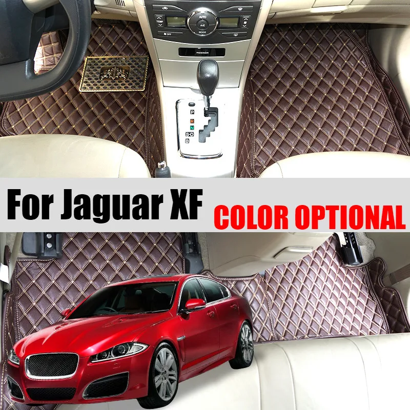 

Custom car floor mats carpet pad for Jaguar XE 2015 2016/ XF 2009-2015/ XJ 2010-2016 accessories car styling floor mat