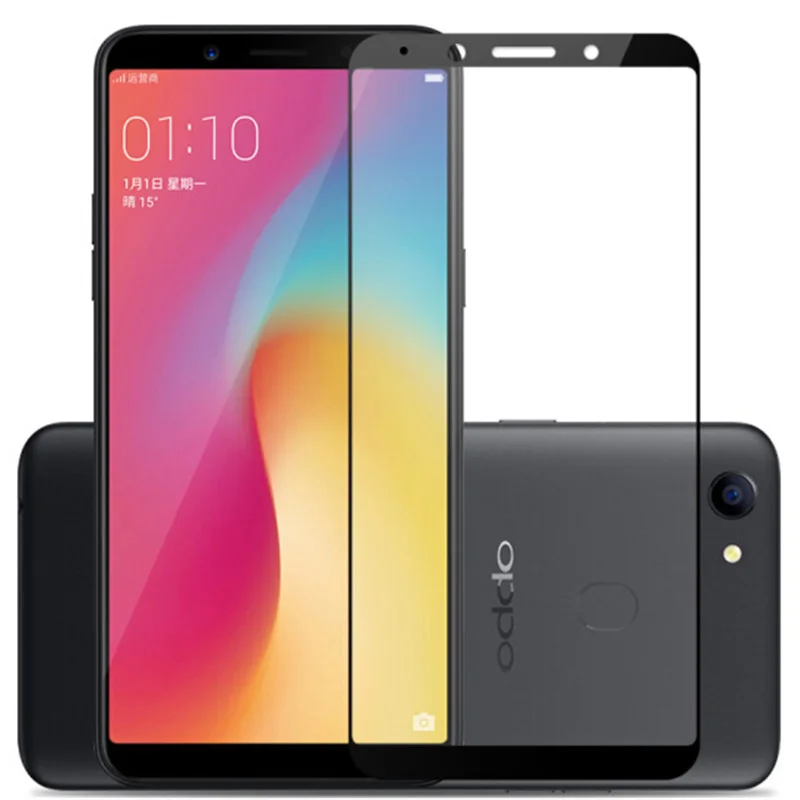 2.5D HD защитная пленка на экран для OPPO F7 F5 чехол закаленное стекло oppo F 7 5 защитное Vivo