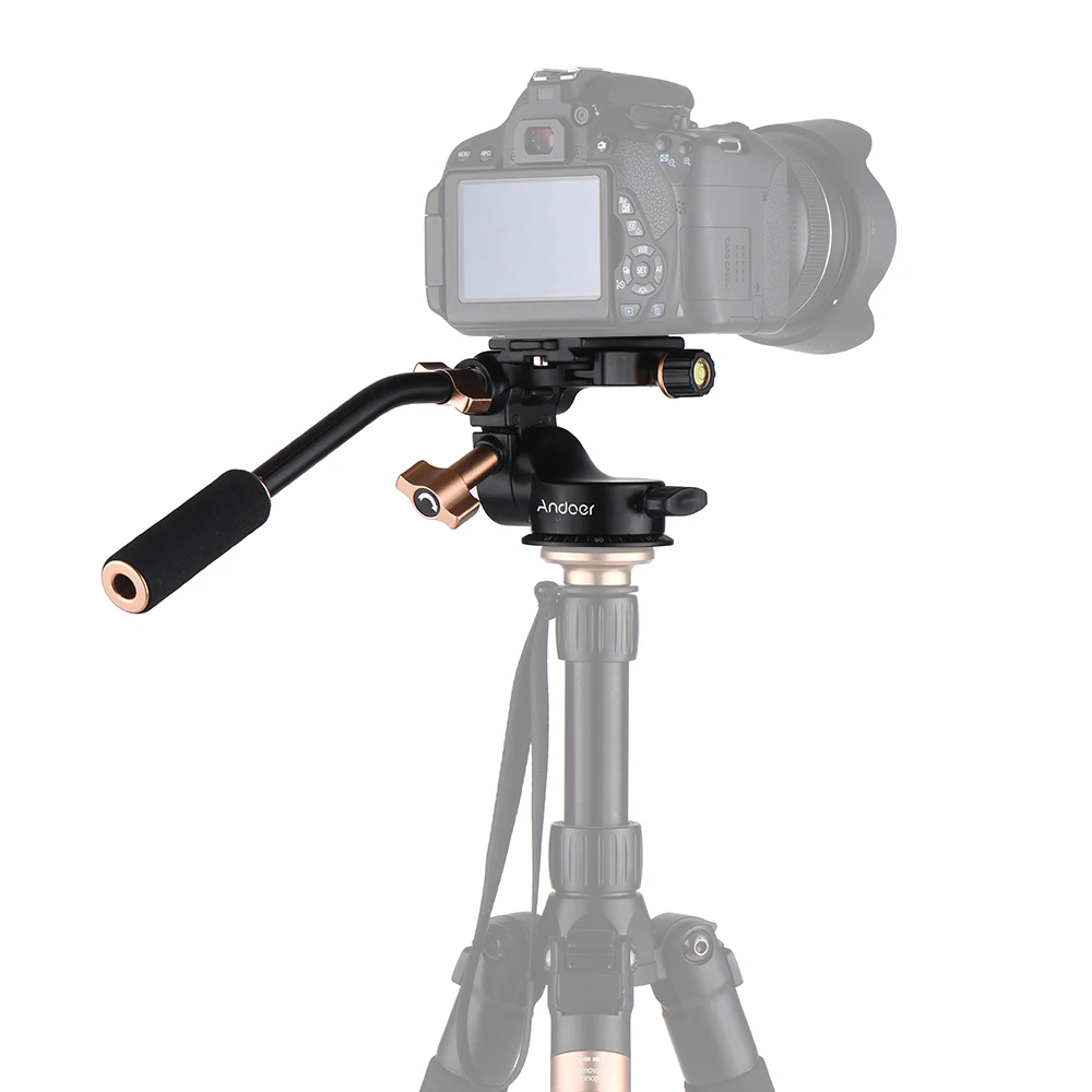 Andoer Q08S штатив с шаровой головкой Поддержка 360 ° панорамная съемка крепление 1/" 3/8" винт для штатива монопод для DSLR ILDC камеры