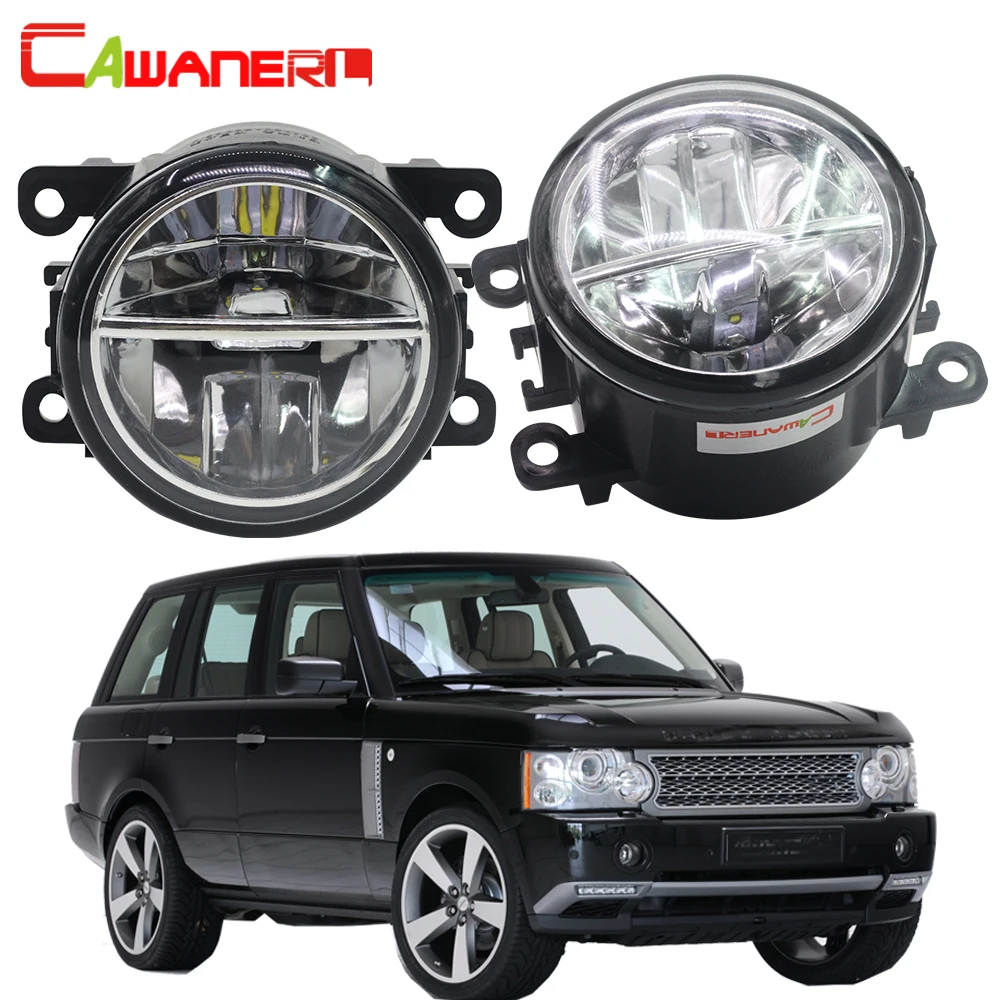 Cawanerl For Land Rover Range Rover III SUV LM 2009 2012 Car LED Fog Light 6000K