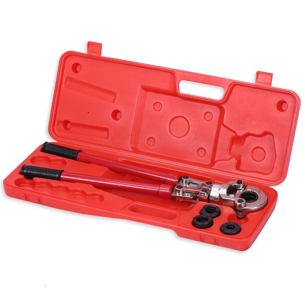 

U Type Pipe Crimping Pliers with Crimp Dies Straight 1.6 2.0 2.5 3.2cm Aluminum Copper Ring Angle Type Crimper Plier