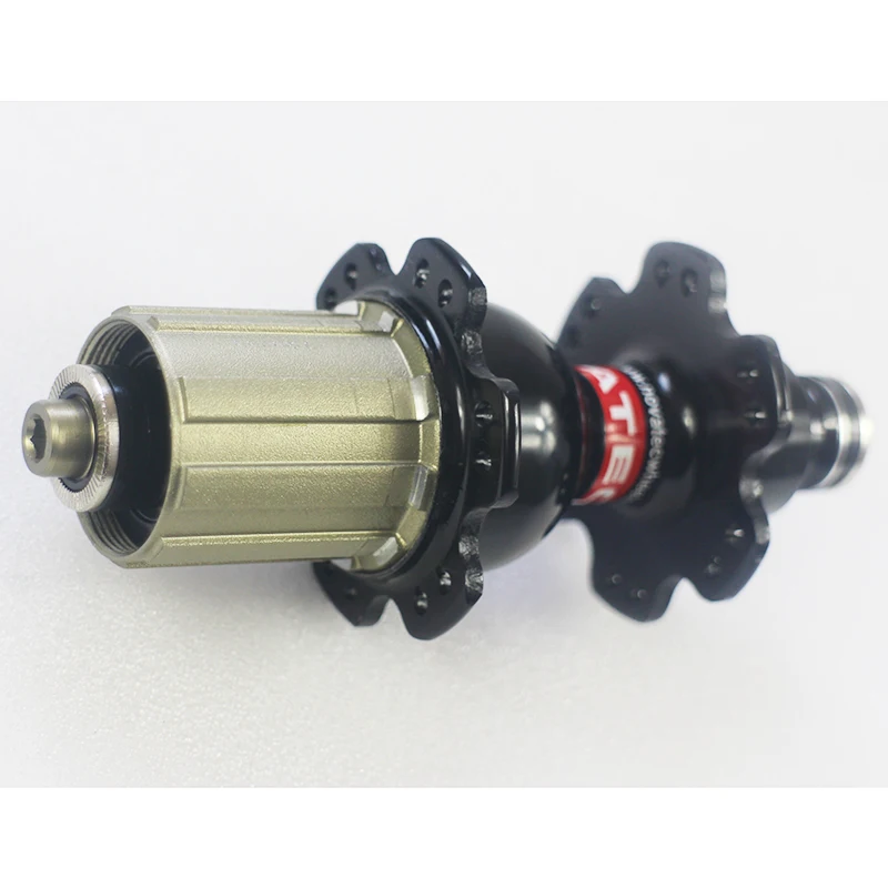 Novatec F372SB 24 Отверстия для шоссейного велосипеда Задняя Ступица 24H O.L.D. 130 мм черные