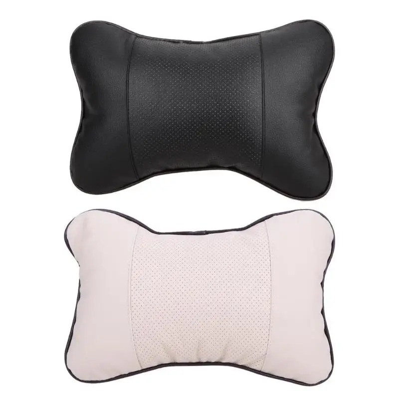 

Upscale Four Seasons General leather car headrest neck pillow headrest