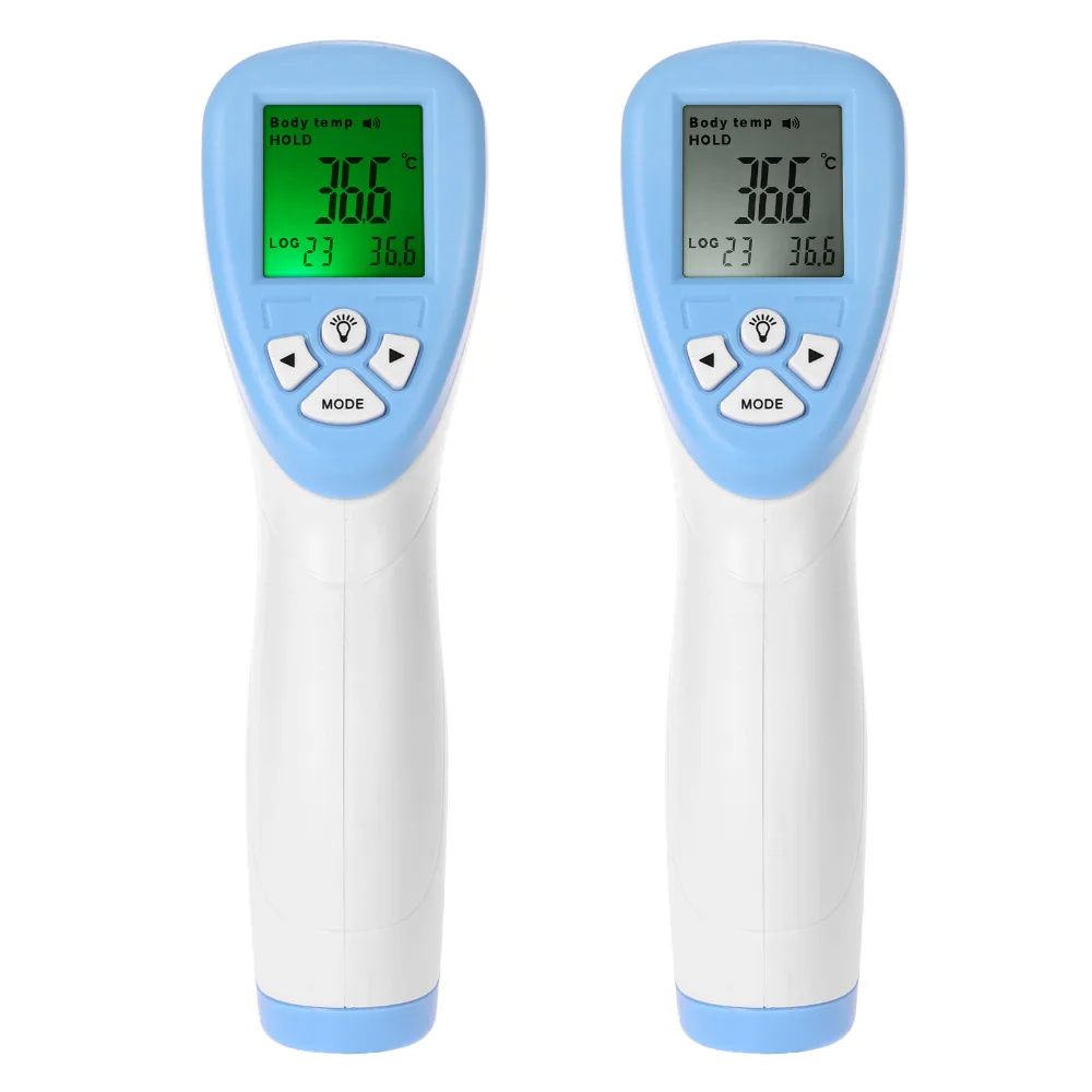 (В наличии в России) лоб цифровой Детский термометр Бесконтактный ИК инфракрасный для молочной воды комната лихорадка ЖК-подсветка тела