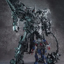 WEIJIANG Wei jiang трансформация SS07 LS05 LS-05 58 см динозавр литья под давлением негабаритных Гримлок с Оптимусом праймс фигурка игрушка