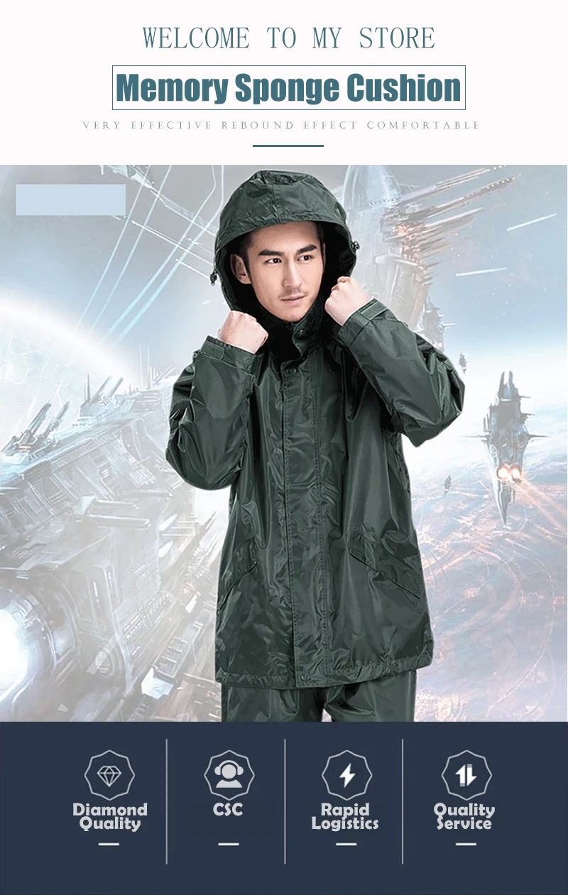 poncho militar  (1)