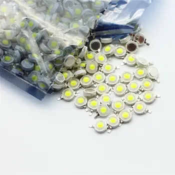 

3.0V-3.4V High power Brightness LED Beads Chip 1W 3W Cool Warm White Yellow Red Pink RGB UV Floodlight Lamp Spot Light COB Chips