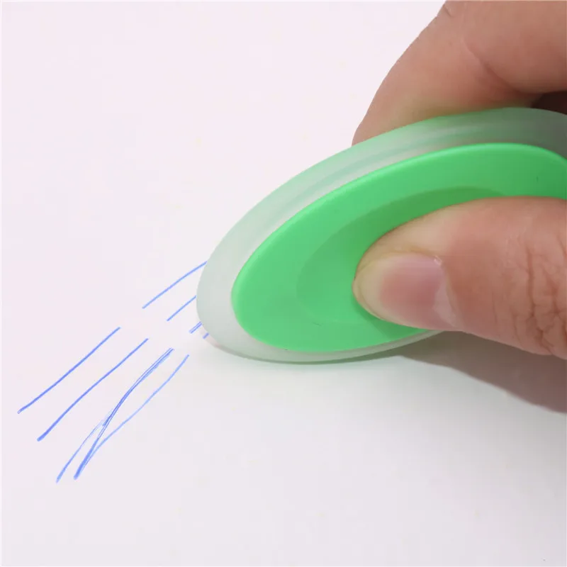 5 шт. нейтральная стираемая ручка специальный ластик микс отправить эллиптический пластиковый ластик для студентов, учебы, канцелярские принадлежности, школьные офисные принадлежности