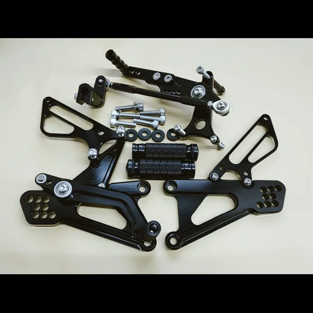 8 Color For DAYTONA 675 20112013 CNC Adjustable Rearsets Rear Set Motorcycle Footrest Moto