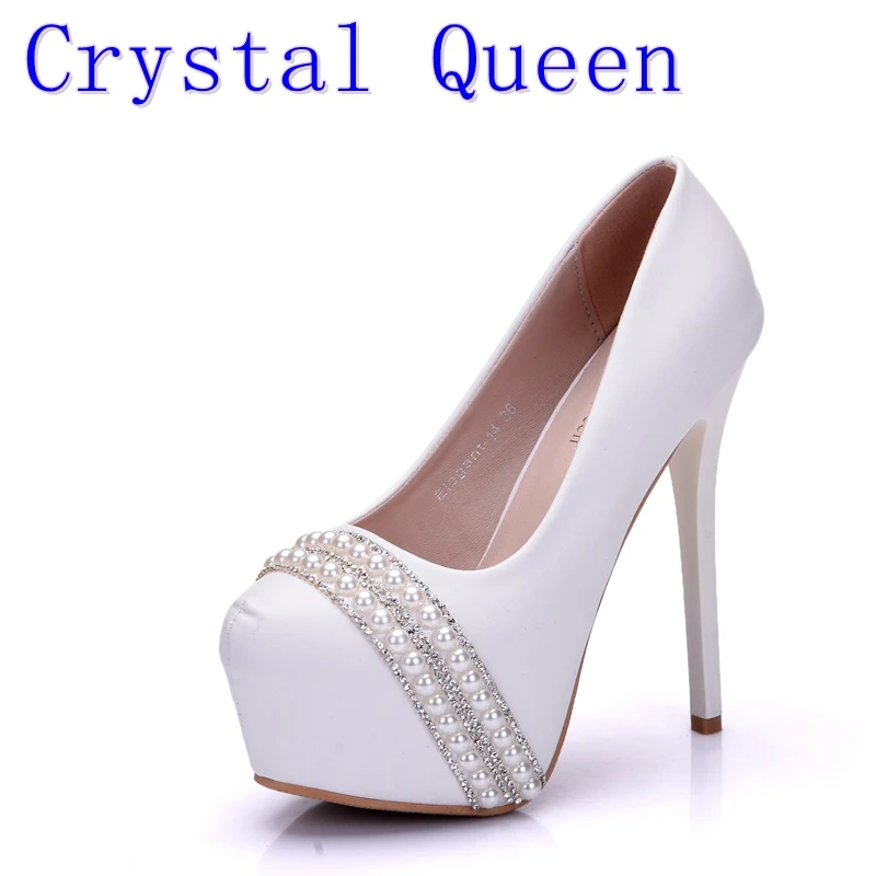 crystal queen wedding shoes
