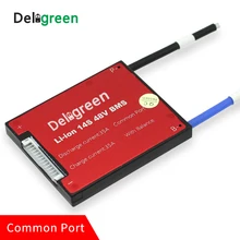 14 S 25A 35A 45A 60A PCM/PCB/BMS для 48 V 18650 LiNCM литий-ионный аккумулятор для электрического велосипеда и скутера и инструментов