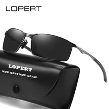 LOPERT Men's Sunglasses Brand Designer Pilot Polarized Male Sun Glasses Eyeglasses gafas oculos de sol masculino For Men UV400 LOPERT Men's Sunglasses Brand Designer Pilot Polarized Male Sun Glasses Eyeglasses gafas oculos de sol masculino For Men UV400