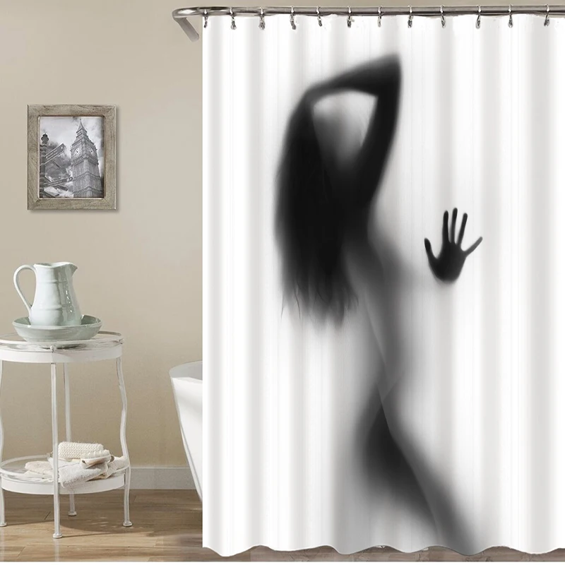 

Many Beautiful Photos Shower Curtain Bathroom Waterproof Polyester Shower Curtain Leaves Printing Curtains for bathroom shower