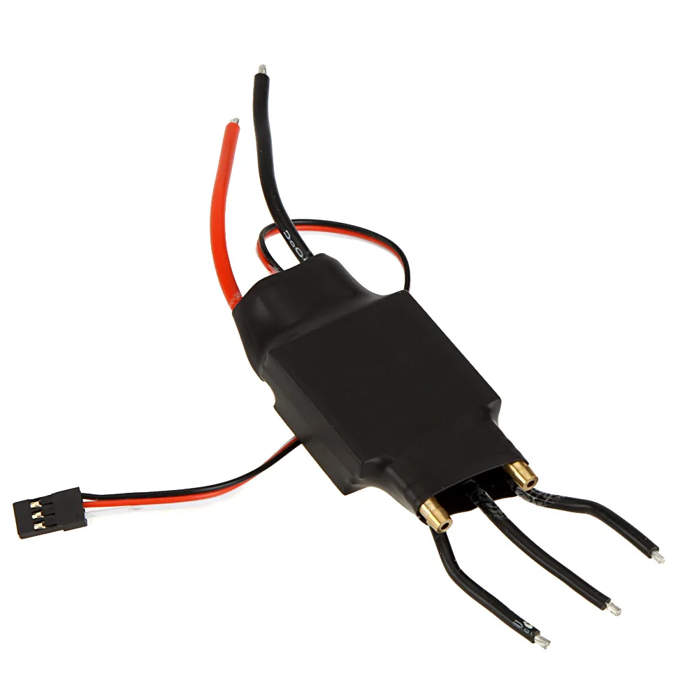 GoolRC 200A 125A 80A 60A ESC Бесщеточный водяное охлаждение Электрический регулятор скорости ESC с 5 В 3A BEC для RC лодки корабль модель часть