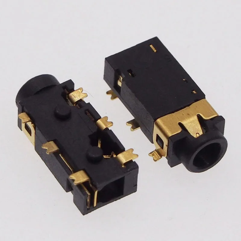 Freeshipping50pcs25MMstereoaudiojack6PHeadphonejack