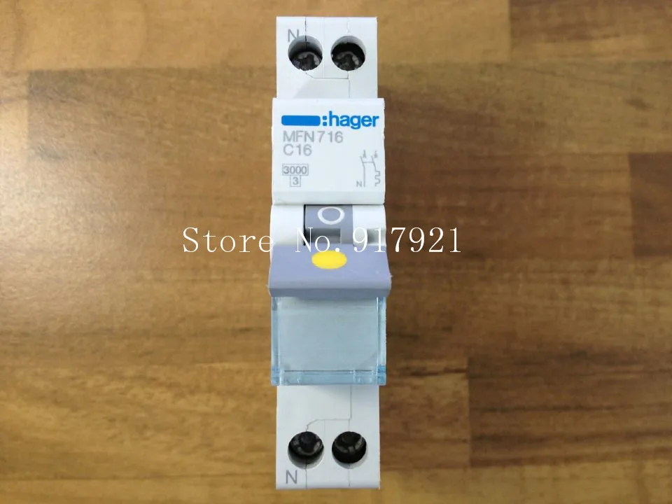 

[ZOB] ORIGINAL France MFN716 C16 Hagrid miniature circuit breaker 1P+N (instead of MN116P) --10PCS/LOT