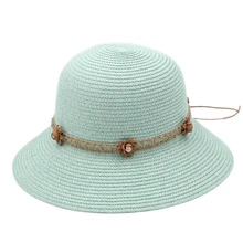 Mistdawn Floppy Brim женская соломенная шляпа летняя пляжная уличная шляпа от солнца котелок w/Цветочная кружевная лента Hatband размер 56-58 см