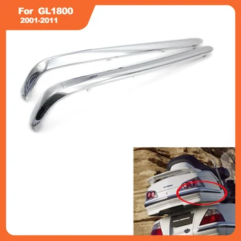 

Chrome Motorcycle Trunk Saddlebag Moulding Decoration Strip for Honda GOLDWING GL1800 2001-2011 02 03 04 05 06 07 08 09 10