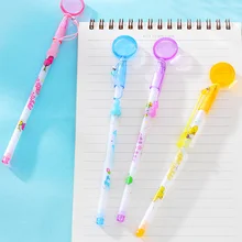 Свежие оригинальные Канцтовары милый мультфильм Лупа шариковая ручка основные призы письменная ручка
