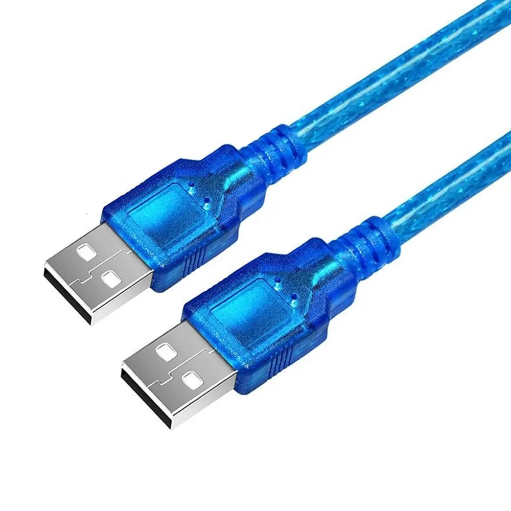 USB 2.0 كابل الذكور إلى الذكور التوصيل USB 2.0 عالية السرعة USB إلى USB نقل البيانات كابل 1.5 m للكمبيوتر كاميرا رئيس الطابعات
