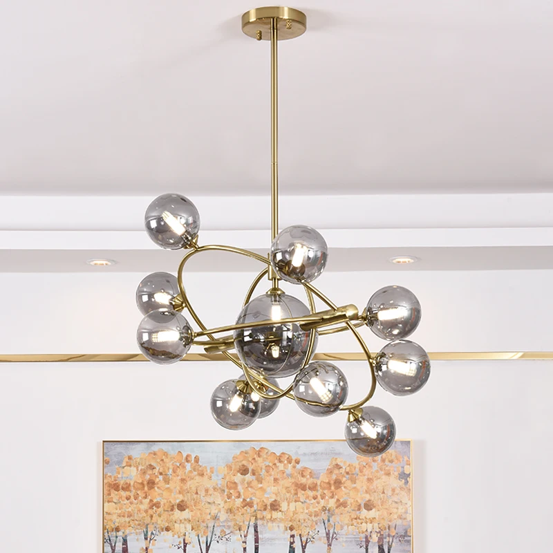 

Pendant Lights Creative Glass Ball Decoration Pendant Lamp For Living room Dining room Bedroom Kitchen G9 LED Lighting Fixtures
