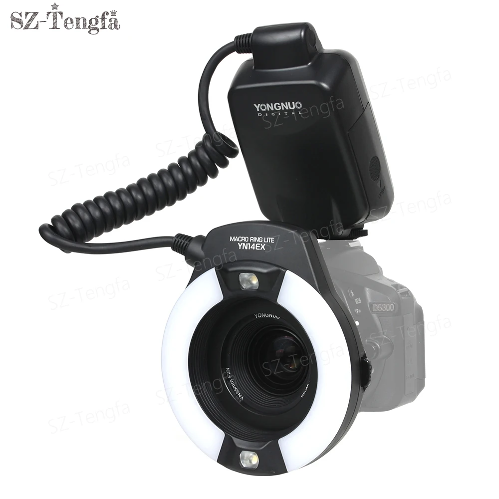 Yongnuo YN 14EX TTL Macro Ring Flash Speedlite Light for Canon 5D Mark