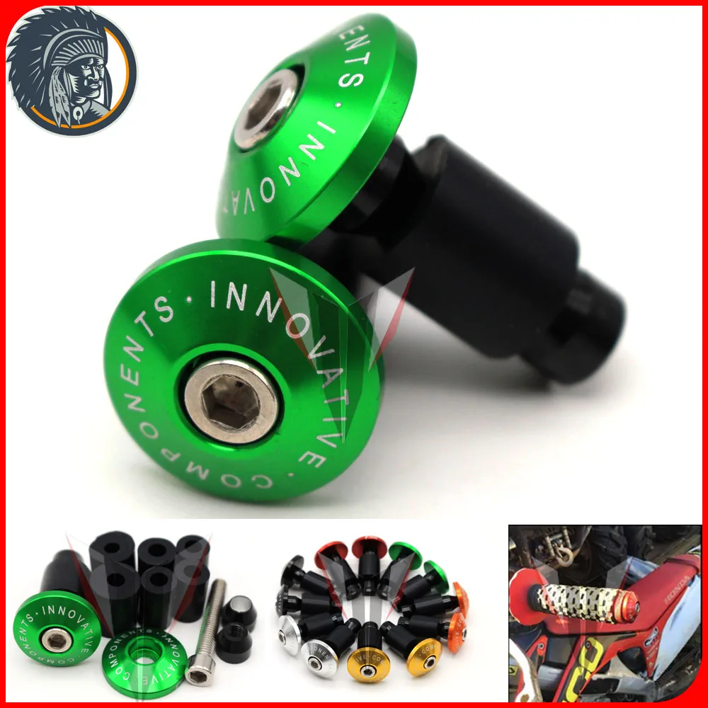 New7/8''22 mm CNC motorcycle handlebar cap motocross handle bar grips ends For KTM TMAX 530 500