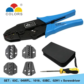 

COLORS Crimping Tool Set Cable Cutter Crimper Kablo Kesici Pliers Tools Crimp Alicate Plier Wire Alicate Crimpador Alicates
