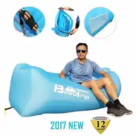 BEAUTRIP Brand Inflatable Lounger Hammock Air Sofa Beach Airbed Lazy Sleeping Lounge Lay Bag Bed Airbag for Outdoor Camping Camp