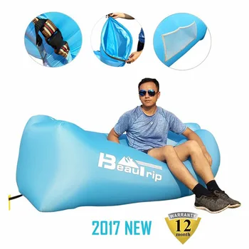 

BEAUTRIP Brand Inflatable Lounger Hammock Air Sofa Beach Airbed Lazy Sleeping Lounge Lay Bag Bed Airbag for Outdoor Camping Camp