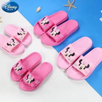 

2019 summer new Disney children's sandals and slippers boys light soft bottom home parent-child slippers girls sandals EU 26-36