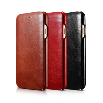 

Original ICARER Premium Genuine Leather High Grade Vintage Flip Cover Cover For iPhone 7 / 8 Leather Flip Case 4.7inch
