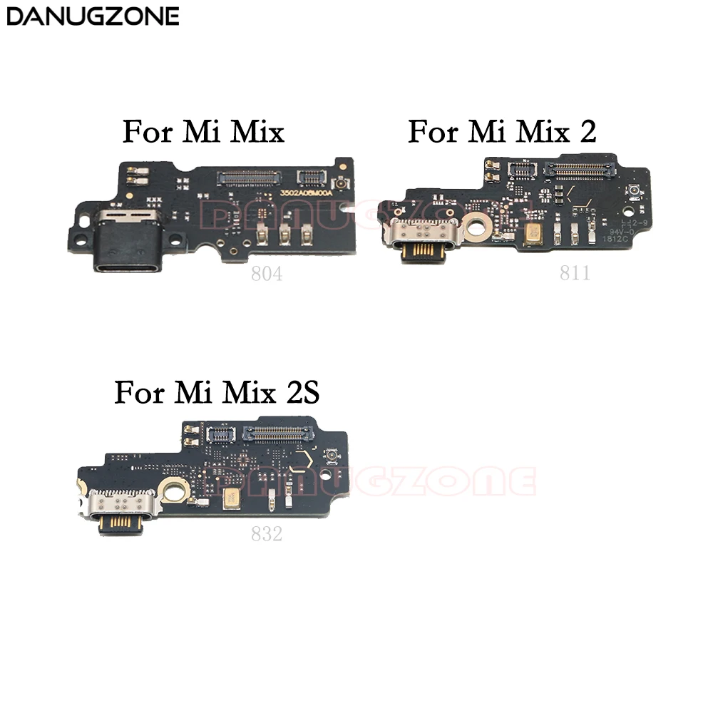 Usb зарядный порт док-станция разъем плата для зарядки гибкий кабель с микрофоном для Xiaomi Mi Mix 2 2S