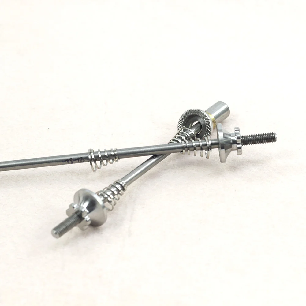 Lot de 2 brochettes ultra légères en alliage de titane à Lot de 2 brochettes ultra légères en alliage de titane à
