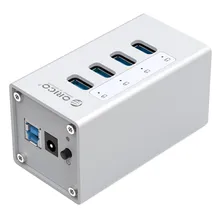 4 порта тип-b 5 Гбит/с супер скорость передачи USB3.0 концентратор Алюминиевый сплав USB 3,0 Ethernet адаптер для ноутбука мобильного телефона, A3H4