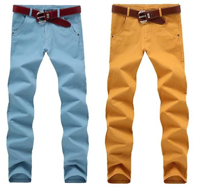Shop by category The waist is low rise so it sits just right with whatever shirt you pair these pants with. Choose from distressed, dark wash or classic solid color either way you will look great.