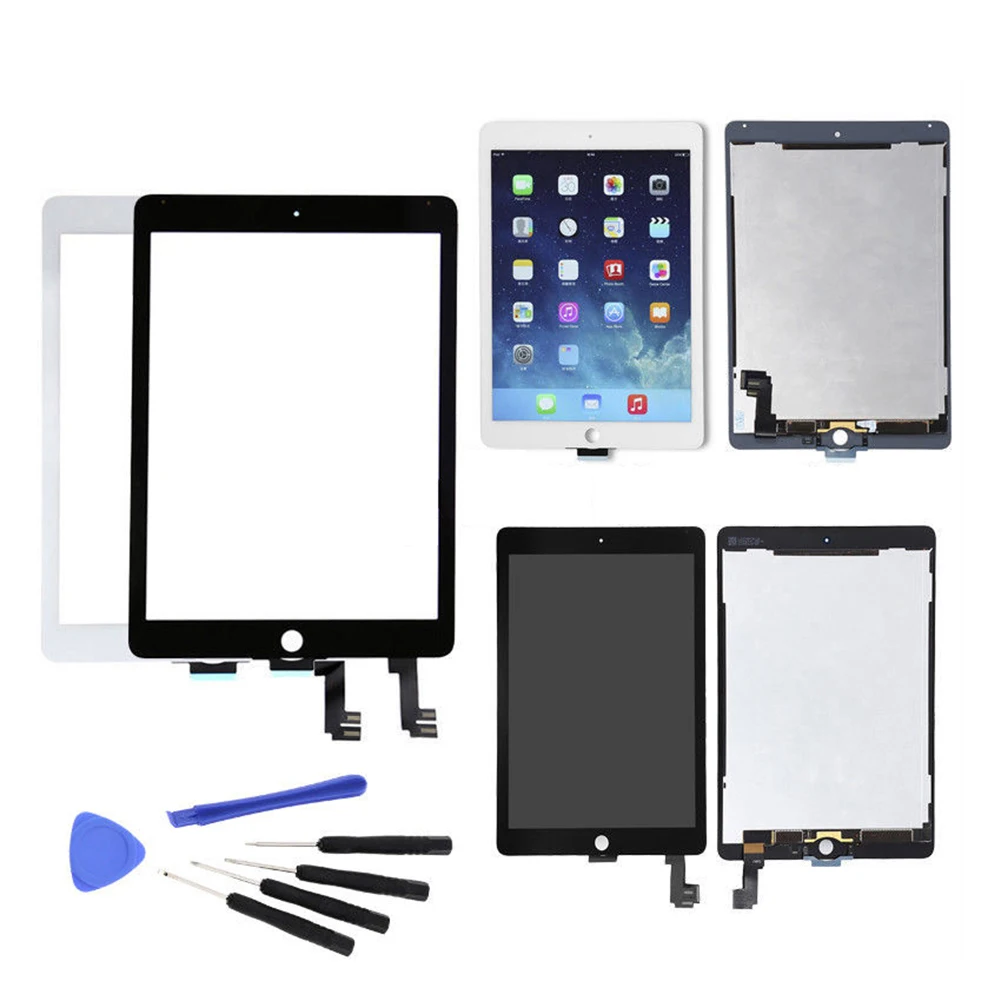 Замена сенсорного экрана дигитайзер Главная Кнопка инструменты для iPad Air 2 A1566 A1567