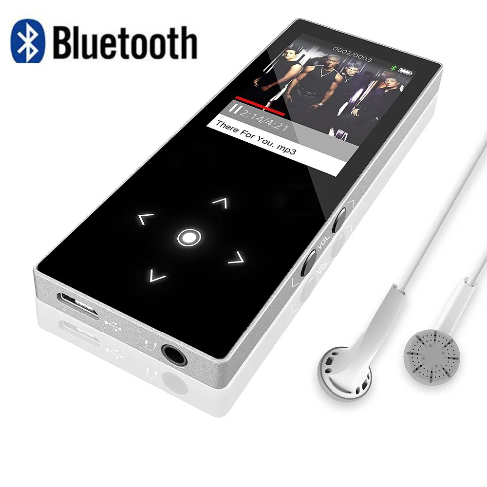 Мини-музыкальный MP4 плеер с металлическим корпусом, Bluetooth, 8G,, BENJIE K8, скачать портативную музыку, 1,8 дюймов, MP4 музыкальный плеер