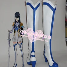 Убить ла убить Сацуки kiryuin Косплэй Обувь Сапоги и ботинки для девочек на заказ