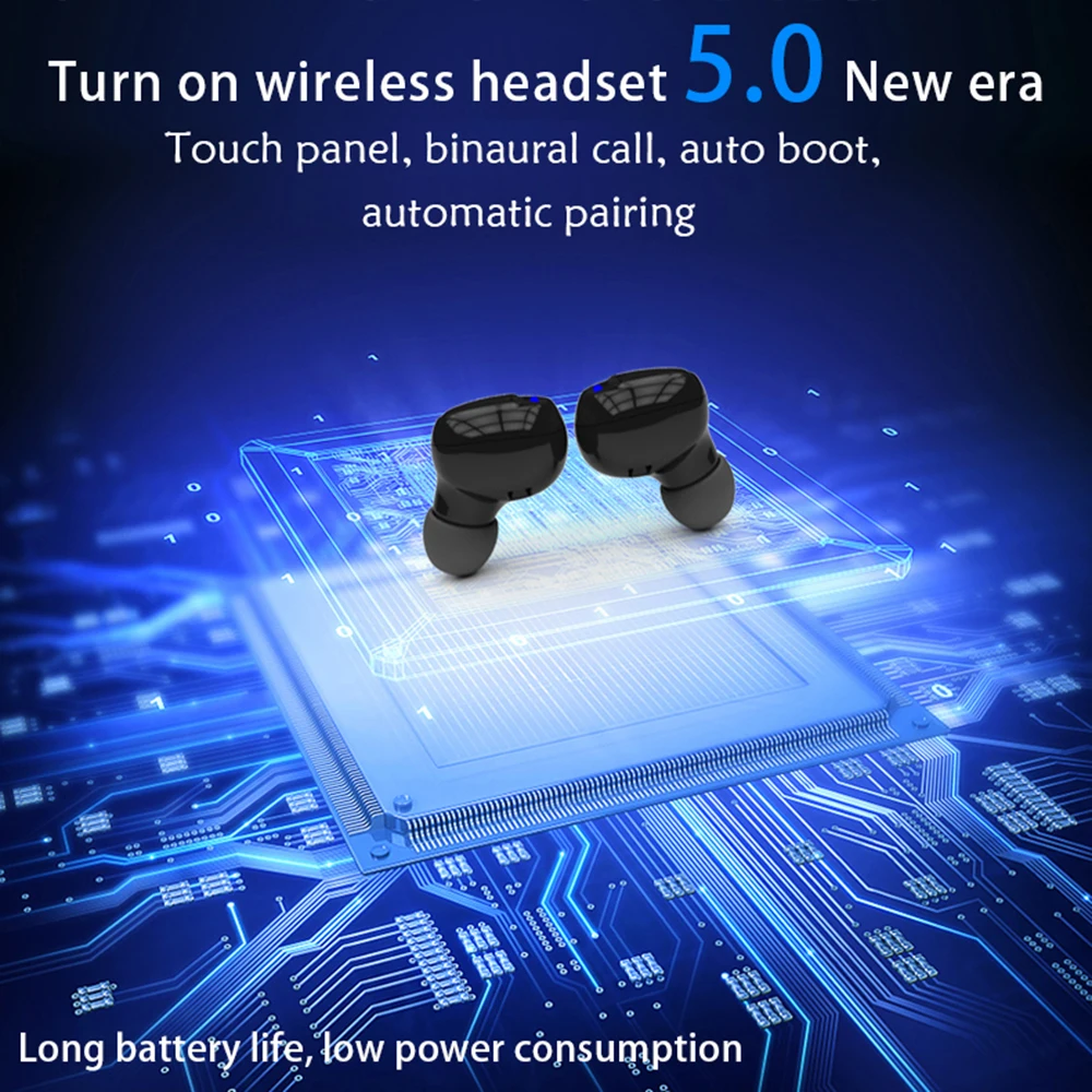 WELTEYO G1 Новинка Bluetooth 5,0 гарнитура стерео мини беспроводные наушники TWS Bluetooth наушники водонепроницаемые Игровые наушники с микрофоном
