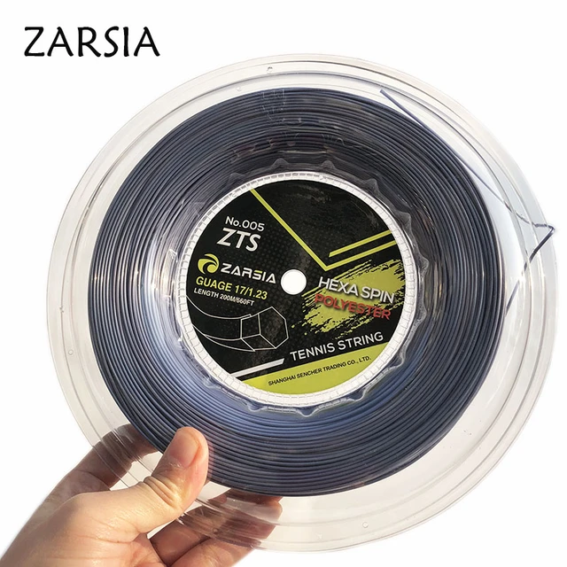 1 Reel Zarsia 4g Polyester Tennis Racket String 1.25mm Durable Tennis  Strings Round Shape 200m Big Reel Training Strings - Tennis Accessories -  AliExpress