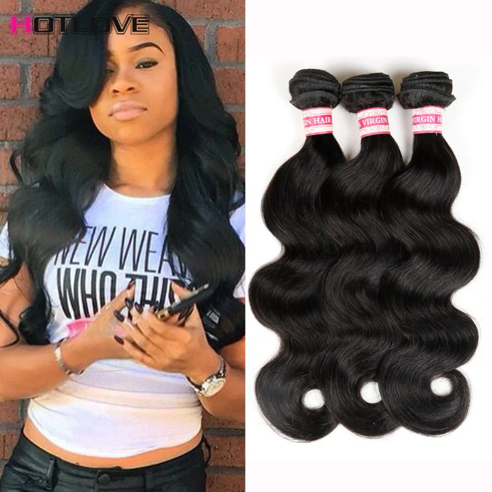 8A Grade Peruvian Virgin Hair Body Wave 3 Bundles Rosa Hair Products Peruvian Body Wave Unprocessed Human Hair Weave 