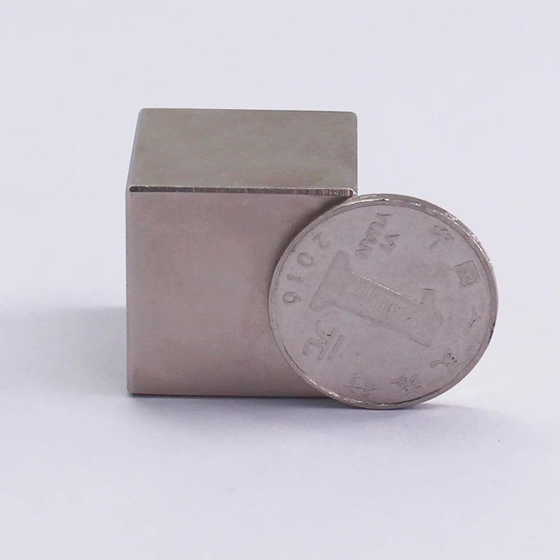 2 шт. 25*25*25 мм Куб Блок магнит супер сильные Редкоземельные неодимовые магниты N45 N52