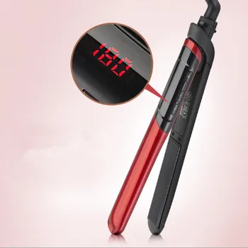 

Professional Hair Straightener Curler Hair Flat Iron Hair Straighting Curling Iron Corrugation LED Display